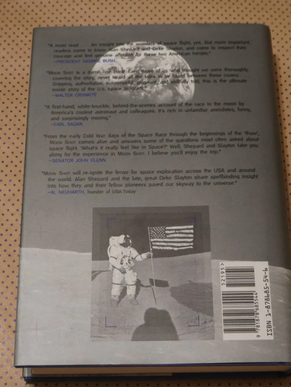 Alan Shepard / Deke Slayton Moon Shot Book